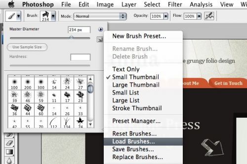 اموزش طراحی سایت از بافت کاغذی در فتوشاپ